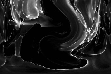 Alkol mürekkebinin sunduğu yüksek kaliteli akış sanatı tasarımcıya modern bir soyut arkaplan sağlar..