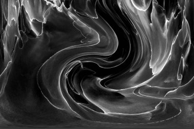 Alkol mürekkebinin sunduğu yüksek kaliteli akış sanatı tasarımcıya modern bir soyut arkaplan sağlar..