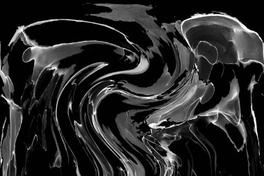 Alkol mürekkebinin sunduğu yüksek kaliteli akış sanatı tasarımcıya modern bir soyut arkaplan sağlar..