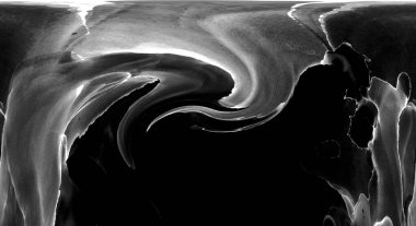 Alkol mürekkebinin sunduğu yüksek kaliteli akış sanatı tasarımcıya modern bir soyut arkaplan sağlar..