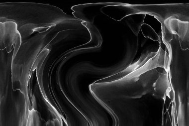 Alkol mürekkebinin sunduğu yüksek kaliteli akış sanatı tasarımcıya modern bir soyut arkaplan sağlar..