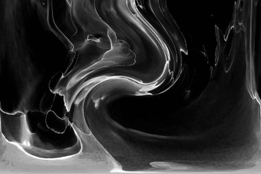 Alkol mürekkebinin sunduğu yüksek kaliteli akış sanatı tasarımcıya modern bir soyut arkaplan sağlar..