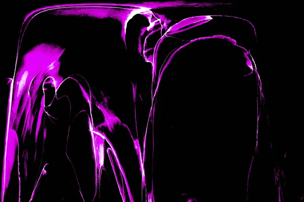 Alkol mürekkebi ve renkli soyut modern resim arka planıyla yapılmış yüksek kalite modern soyut resim..