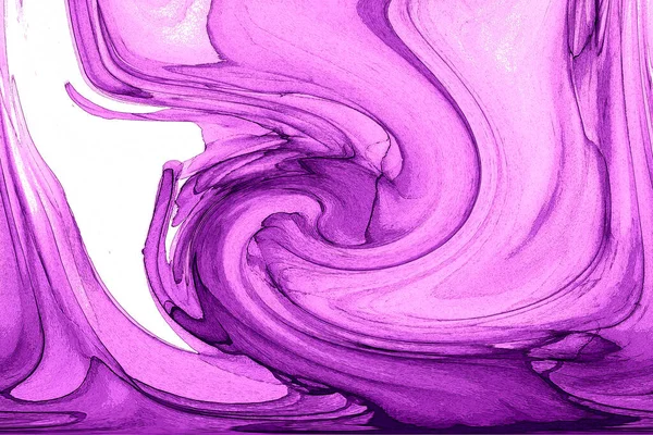 Vysoce Kvalitní Moderní Abstraktní Malba Alkoholem Inkoustem Pestrobarevným Abstraktním Malířským — Stock fotografie