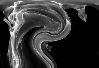 Alkol mürekkebinin sunduğu yüksek kaliteli akış sanatı tasarımcıya modern bir soyut arkaplan sağlar..