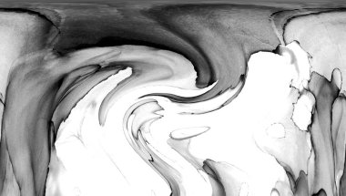 Alkol mürekkebinin sunduğu yüksek kaliteli akış sanatı tasarımcıya modern bir soyut arkaplan sağlar..