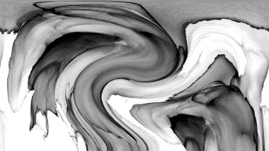 Alkol mürekkebinin sunduğu yüksek kaliteli akış sanatı tasarımcıya modern bir soyut arkaplan sağlar..