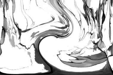 Alkol mürekkebinin sunduğu yüksek kaliteli akış sanatı tasarımcıya modern bir soyut arkaplan sağlar..