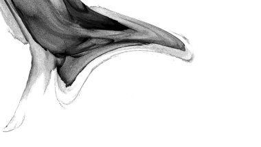 Alkol mürekkebinin sunduğu yüksek kaliteli akış sanatı tasarımcıya modern bir soyut arkaplan sağlar..