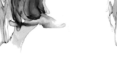 Alkol mürekkebinin sunduğu yüksek kaliteli akış sanatı tasarımcıya modern bir soyut arkaplan sağlar..