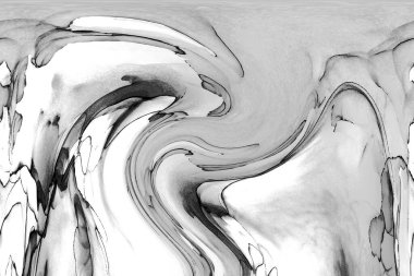 Alkol mürekkebinin sunduğu yüksek kaliteli akış sanatı tasarımcıya modern bir soyut arkaplan sağlar..