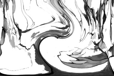 Alkol mürekkebinin sunduğu yüksek kaliteli akış sanatı tasarımcıya modern bir soyut arkaplan sağlar..