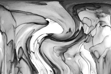 Alkol mürekkebinin sunduğu yüksek kaliteli akış sanatı tasarımcıya modern bir soyut arkaplan sağlar..