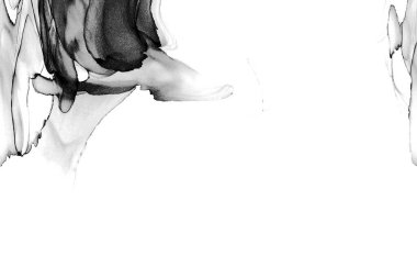 Alkol mürekkebinin sunduğu yüksek kaliteli akış sanatı tasarımcıya modern bir soyut arkaplan sağlar..