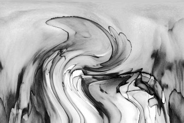 Alkol mürekkebinin sunduğu yüksek kaliteli akış sanatı tasarımcıya modern bir soyut arkaplan sağlar..