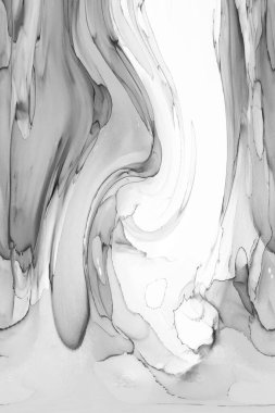 Alkol mürekkebinin sunduğu yüksek kaliteli akış sanatı tasarımcıya modern bir soyut arkaplan sağlar..