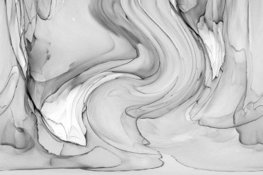 Alkol mürekkebinin sunduğu yüksek kaliteli akış sanatı tasarımcıya modern bir soyut arkaplan sağlar..