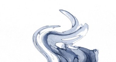 Alkol mürekkebinin sunduğu yüksek kaliteli akış sanatı tasarımcıya modern bir soyut arkaplan sağlar..