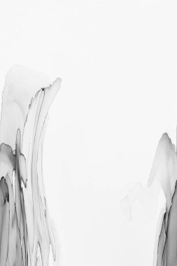 Alkol mürekkebinin sunduğu yüksek kaliteli akış sanatı tasarımcıya modern bir soyut arkaplan sağlar..