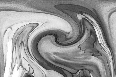 Alkol mürekkebinin sunduğu yüksek kaliteli akış sanatı tasarımcıya modern bir soyut arkaplan sağlar..