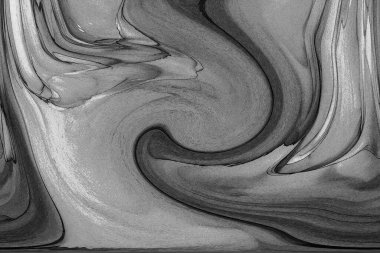 Alkol mürekkebinin sunduğu yüksek kaliteli akış sanatı tasarımcıya modern bir soyut arkaplan sağlar..