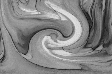 Alkol mürekkebinin sunduğu yüksek kaliteli akış sanatı tasarımcıya modern bir soyut arkaplan sağlar..