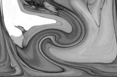 Alkol mürekkebinin sunduğu yüksek kaliteli akış sanatı tasarımcıya modern bir soyut arkaplan sağlar..