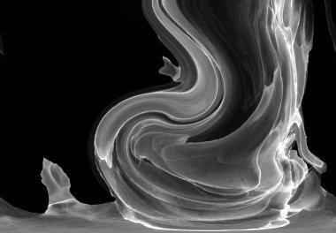 Alkol mürekkebinin sunduğu yüksek kaliteli akış sanatı tasarımcıya modern bir soyut arkaplan sağlar..