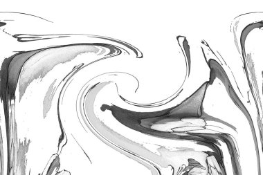 Alkol mürekkebinin sunduğu yüksek kaliteli akış sanatı tasarımcıya modern bir soyut arkaplan sağlar..