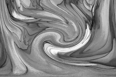 Alkol mürekkebinin sunduğu yüksek kaliteli akış sanatı tasarımcıya modern bir soyut arkaplan sağlar..