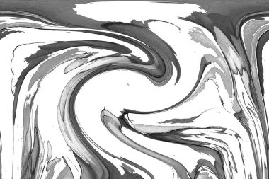 Alkol mürekkebinin sunduğu yüksek kaliteli akış sanatı tasarımcıya modern bir soyut arkaplan sağlar..