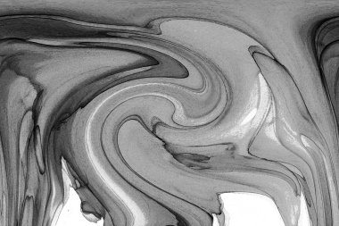 Alkol mürekkebinin sunduğu yüksek kaliteli akış sanatı tasarımcıya modern bir soyut arkaplan sağlar..