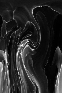 Alkol mürekkebinin sunduğu yüksek kaliteli akış sanatı tasarımcıya modern bir soyut arkaplan sağlar..