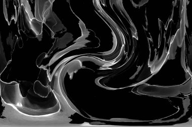 Alkol mürekkebinin sunduğu yüksek kaliteli akış sanatı tasarımcıya modern bir soyut arkaplan sağlar..