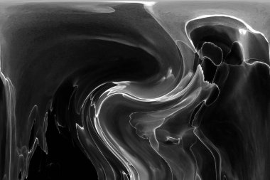 Alkol mürekkebinin sunduğu yüksek kaliteli akış sanatı tasarımcıya modern bir soyut arkaplan sağlar..