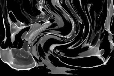 Alkol mürekkebinin sunduğu yüksek kaliteli akış sanatı tasarımcıya modern bir soyut arkaplan sağlar..