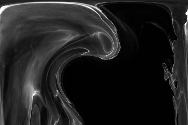 Alkol mürekkebinin sunduğu yüksek kaliteli akış sanatı tasarımcıya modern bir soyut arkaplan sağlar..