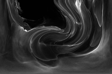 Alkol mürekkebinin sunduğu yüksek kaliteli akış sanatı tasarımcıya modern bir soyut arkaplan sağlar..