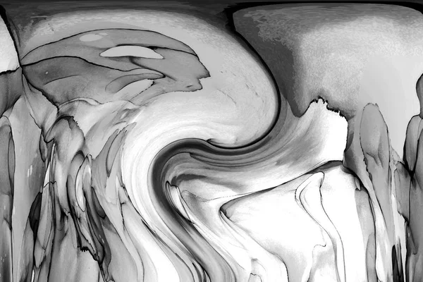 Alkol mürekkebinin sunduğu yüksek kaliteli akış sanatı tasarımcıya modern bir soyut arkaplan sağlar..