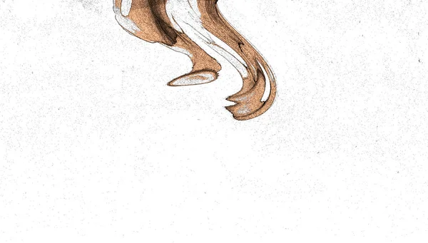 Alkol mürekkebinin sunduğu yüksek kaliteli akış sanatı tasarımcıya modern bir soyut arkaplan sağlar..