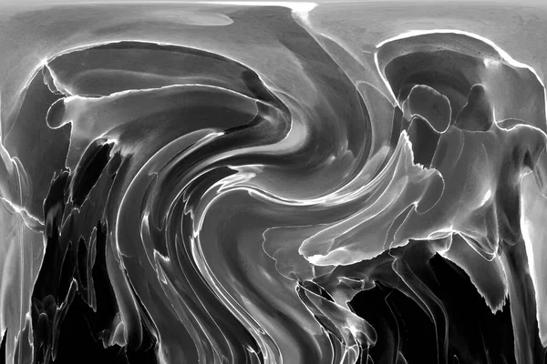 Якісне Потокове Мистецтво Представлене Чорнилом Надає Дизайнеру Сучасний Абстрактний Фон — стокове фото