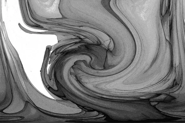 Alkol mürekkebinin sunduğu yüksek kaliteli akış sanatı tasarımcıya modern bir soyut arkaplan sağlar..