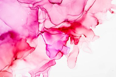 Alkol mürekkebi ve renkli soyut modern resim arka planıyla yapılmış yüksek kalite modern soyut resim..