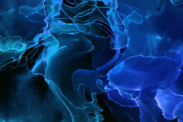 Alkol mürekkebi ve renkli soyut modern resim arka planıyla yapılmış yüksek kalite modern soyut resim..