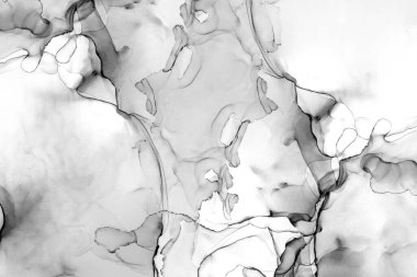 Yüksek kaliteli soyut Çin manzara resminin modern sanat arka planı alkol mürekkebiyle sunulmuştur..