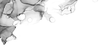 Yüksek kaliteli soyut Çin manzara resminin modern sanat arka planı alkol mürekkebiyle sunulmuştur..