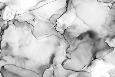 Yüksek kaliteli soyut Çin manzara resminin modern sanat arka planı alkol mürekkebiyle sunulmuştur..