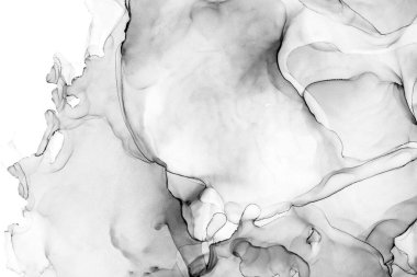 Yüksek kaliteli soyut Çin manzara resminin modern sanat arka planı alkol mürekkebiyle sunulmuştur..