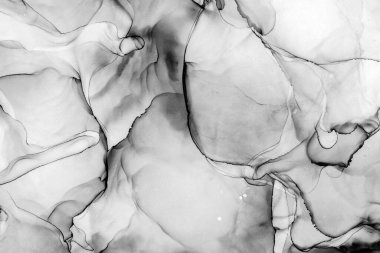 Yüksek kaliteli soyut Çin manzara resminin modern sanat arka planı alkol mürekkebiyle sunulmuştur..