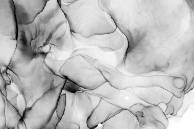 Yüksek kaliteli soyut Çin manzara resminin modern sanat arka planı alkol mürekkebiyle sunulmuştur..